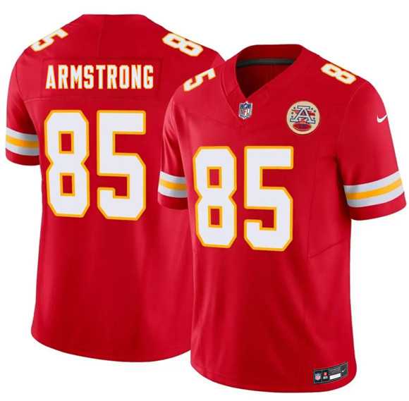 Mens Kansas City Chiefs #85 Andrew Armstrong Red 2026 F.U.S.E. Vapor Untouchable Limited Stitched Jersey