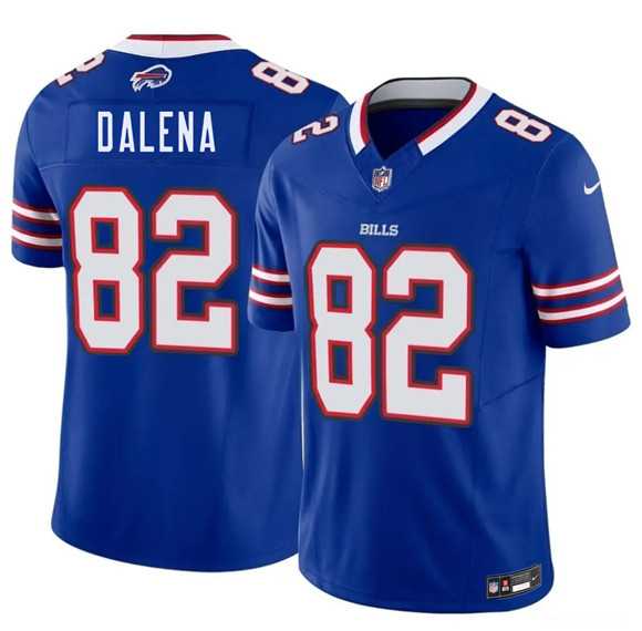 Mens Buffalo Bills #82 Mac Dalena Blue 2026 Draft F.U.S.E. Vapor Untouchable Limited Stitched Jersey Dzhi