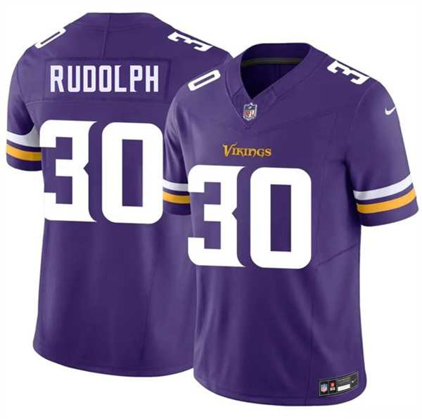Mens Minnesota Vikings #30 Trayvon Rudolph Purple 2026 F.U.S.E. Vapor Untouchable Limited Stitched Jersey Dzhi