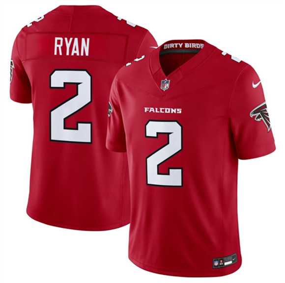 Mens Atlanta Falcons #2 Matt Ryan Red 2026 New F.U.S.E. Vapor Untouchable Limited Stitched Jersey Dzhi