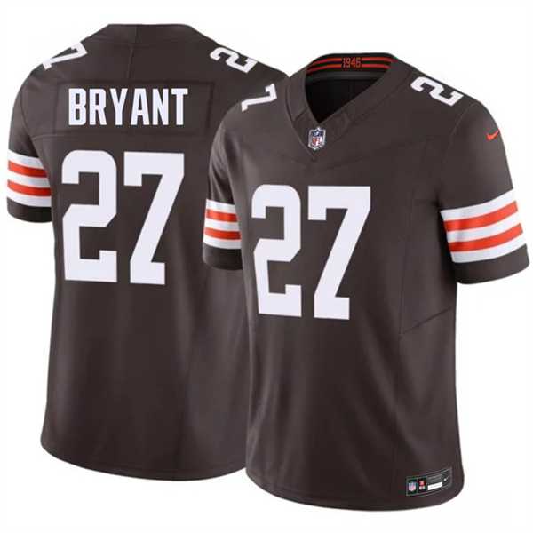 Mens Cleveland Browns #27 Myles Bryant Brown 2026 F.U.S.E. Vapor Limited Stitched Jersey Dzhi