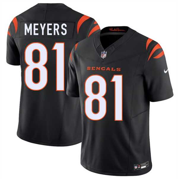 Mens Cincinnati Bengals #81 Dohnte Meyers Black 2026 F.U.S.E. Vapor Untouchable Limited Stitched Jersey Dzhi->->