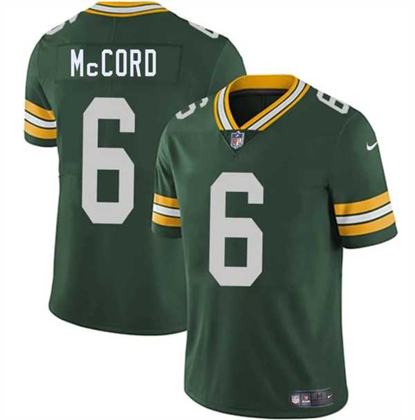 Mens Green Bay Packers #6 Kyle McCord Green 2026 Vapor Untouchable Limited Stitched Jersey Dzhi