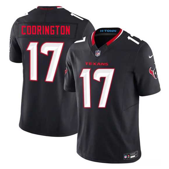 Mens Houston Texans #17 Brandon Codrington Navy 2nd Alternate 2026 F.U.S.E. Vapor Limited Stitched Jersey Dzhi->->