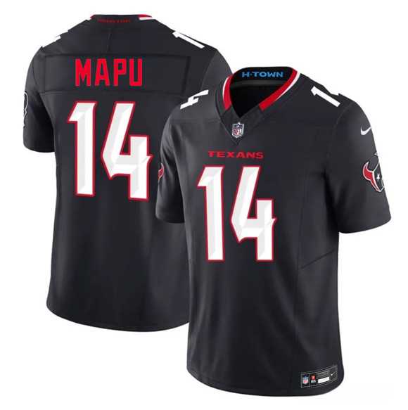 Mens Houston Texans #14 Marte Mapu Navy 2nd Alternate 2026 F.U.S.E. Vapor Limited Stitched Jersey Dzhi->->