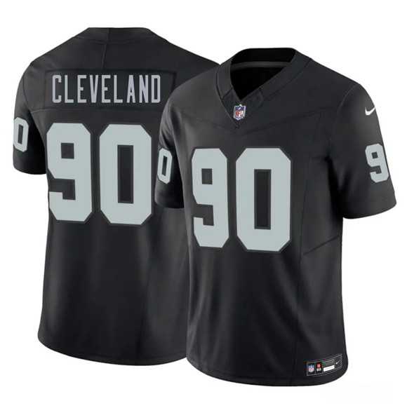 Mens Las Vegas Raiders #90 Brandon Cleveland Black 2026 F.U.S.E. Vapor Untouchable Limited Stitched Jersey Dzhi->->