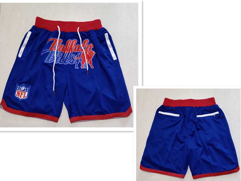 Mens Buffalo Bills Blue Just Don Swingman Shorts (Run Small)