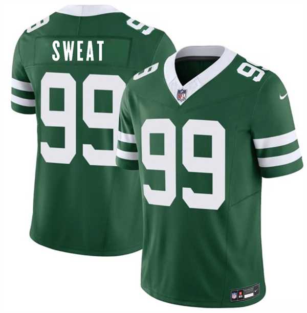 Mens New York Jets #99 TVondre Sweat Green 2026 F.U.S.E. Vapor Untouchable Limited Stitched Jersey Dzhi