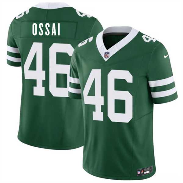 Mens New York Jets #46 Joseph Ossai Green 2026 F.U.S.E. Vapor Untouchable Limited Stitched Jersey Dzhi