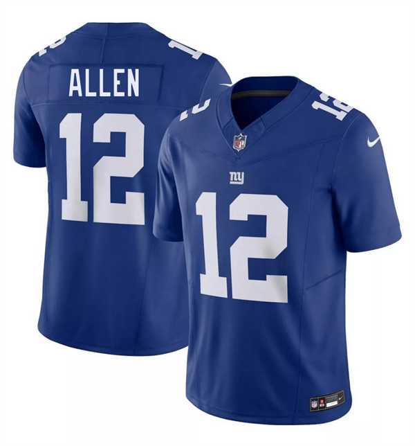 Mens New York Giants #12 Brandon Allen Blue 2026 F.U.S.E. Vapor Untouchable Limited Stitched Jersey Dzhi