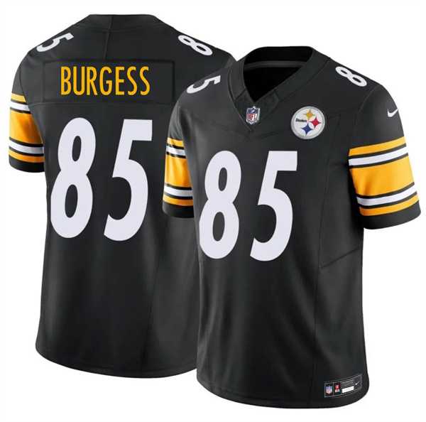 Mens Pittsburgh Steelers #85 Cole Burgess Black 2026 F.U.S.E. Vapor Limited Stitched Jersey Dzhi
