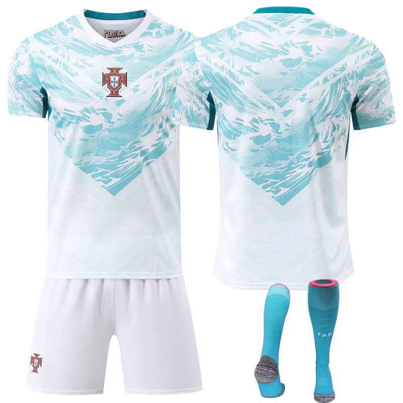 Men 2026 World Cup National Team Portugal away Green Soccer Jersey->->Soccer Country Jersey