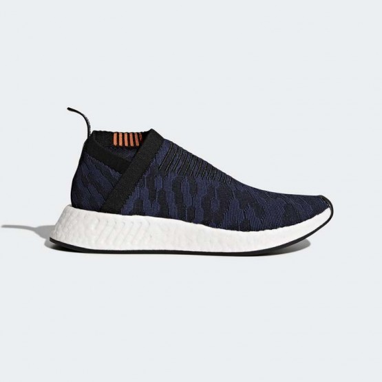 Womens Core Black/Noble Indigo/White Adidas Originals Nmd_cs2 Primeknit Shoes 220EVGNY