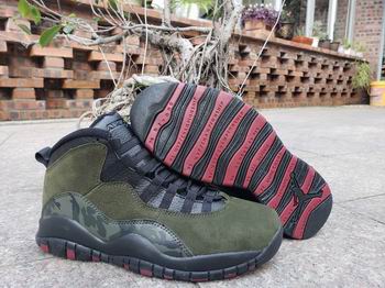 cheap nike air jordan 10 shoes men