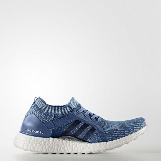 Womens Core Blue/Intense Blue Adidas Ultraboost X Parley Running Shoes 940EQPCZ