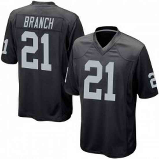 Youth Las Vegas Raiders #21 Cliff Branch Black vapor Limited Jersey