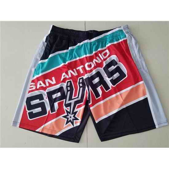 San Antonio Spurs Basketball Shorts 004