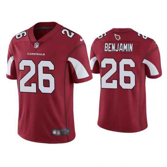 Men Arizona Cardinals #26 Eno Benjamin Red Vapor Untouchable Limited Stitched Jersey