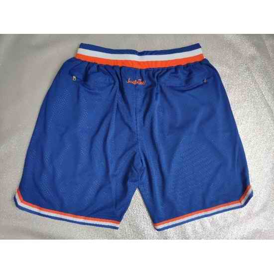 New York Knicks Basketball Shorts 010