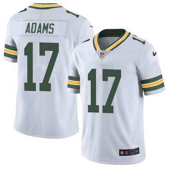 Youth Green Bay Packers #17 Davante Adams White Vapor Untouchable Stitched Jersey