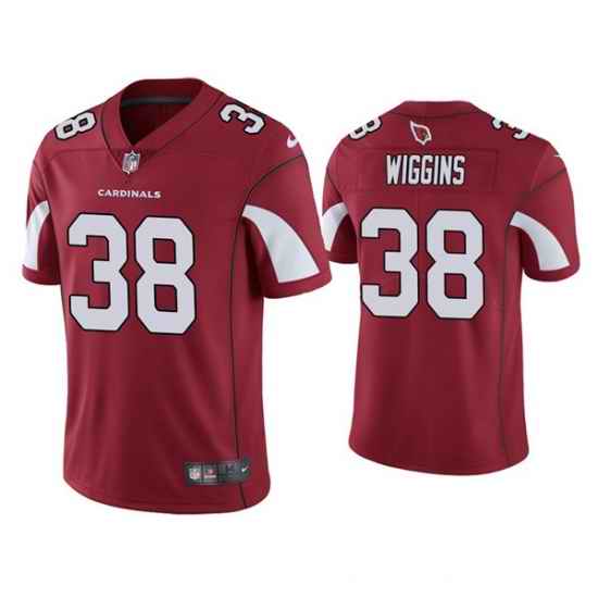 Men Arizona Cardinals #38 James Wiggins Red Vapor Untouchable Limited Stitched Jersey