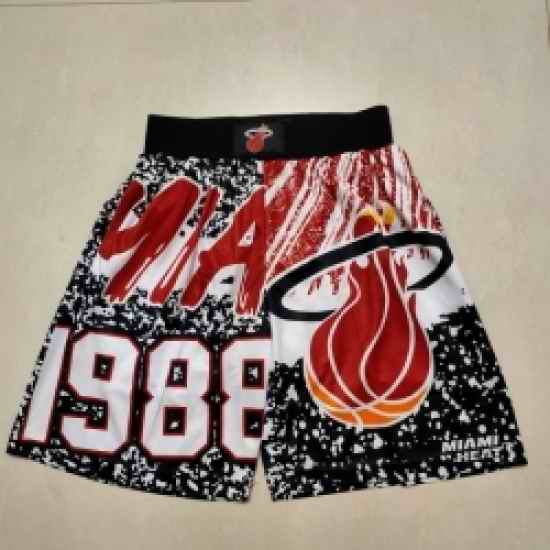 Men Miami Heat Shorts