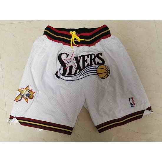 Philadelphia 76ers Basketball Shorts 006