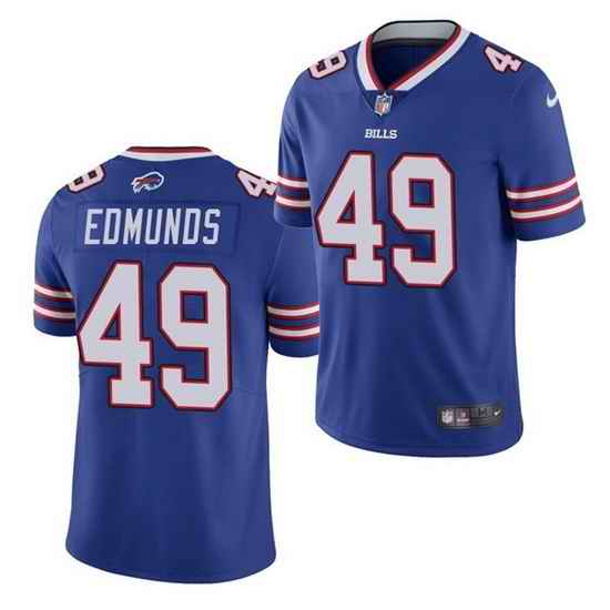 Youth Buffalo Bills #49 Tremaine Edmunds Blue Vapor Untouchable Limited Stitched Jersey