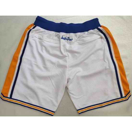 Golden State Warriors Basketball Shorts 015