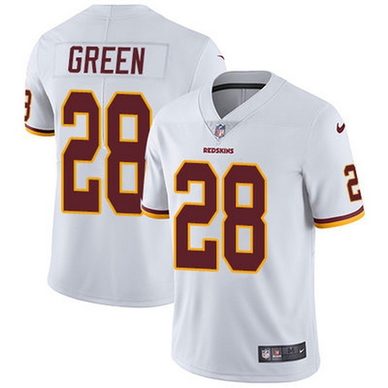 Men Washington Commanders #28 Darrell Green White Vapor Untouchable Limited Stitched Jersey