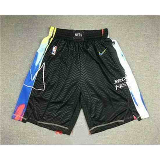 Brooklyn Nets Basketball Shorts 011