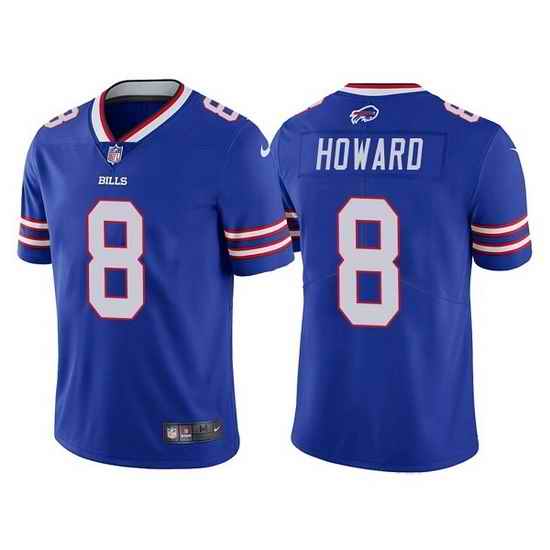 Youth Buffalo Bills #8 O J  Howard Royal Vapor Untouchable Limited Stitched Jersey 217