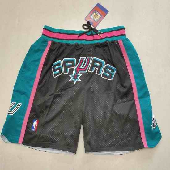 San Antonio Spurs Basketball Shorts 006