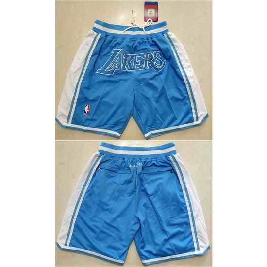 Los Angeles Lakers Basketball Shorts 038