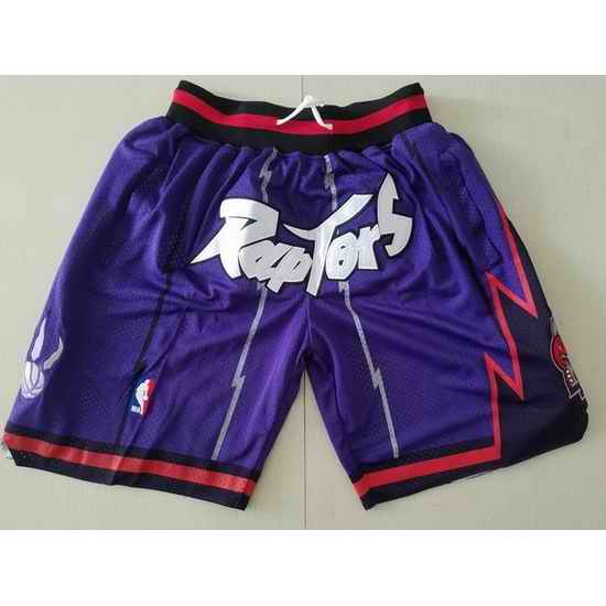 Toronto Raptors Basketball Shorts 004