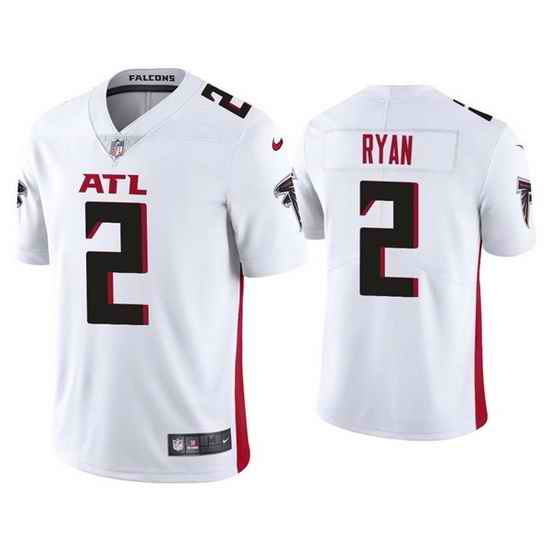 Youth Atlanta Falcons #2 Matt Ryan White Vapor Untouchable Limited Stitched Jersey