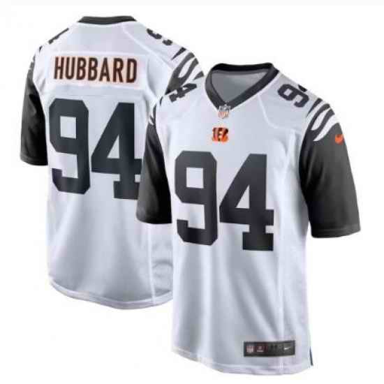 Youth Sam Hubbard Cincinnati Bengals #94 Color Rush Vapor Untouchable Limited Jersey