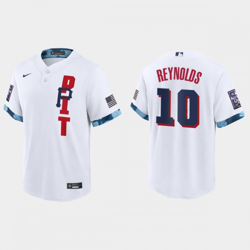 Pittsburgh Pittsburgh Pirates #10 Bryan Reynolds 2021 Mlb All Star Game Fan’s Version White Jersey Men’s