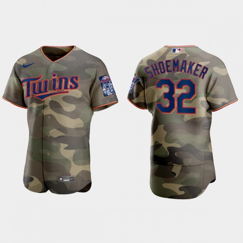 Minnesota Minnesota Twins #32 Matt Shoemaker Men’s Nike 2021 Armed Forces Day Authentic MLB Jersey -Camo Men’s