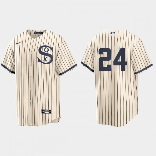 Chicago Chicago White Sox #24 Yasmani Grandal Men’s Nike White 2021 Field of Dreams Game MLB Jersey Men’s