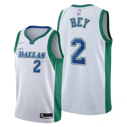 Dallas Dallas Mavericks #2 Tyler Bey Women’s 2021-22 City Edition White NBA Jersey Womens