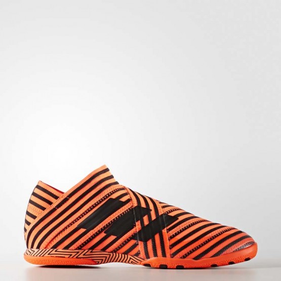 Mens Solar Orange/Core Black Adidas Nemeziz Tango 17+ 360 Agility Indoor Soccer Cleats 122MFSLK