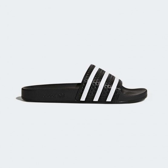 Mens Core Black Adidas Originals Adilette Slides Shoes 134OFVKQ