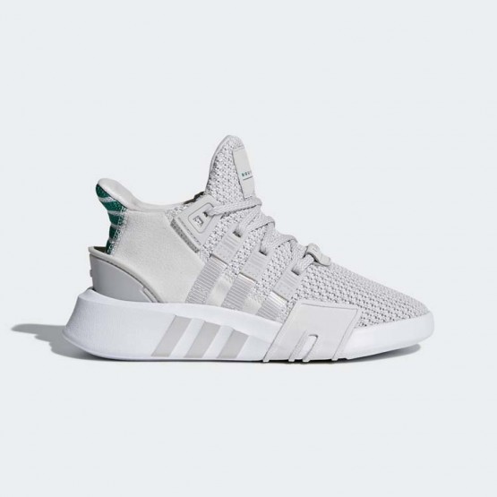 Kids Grey Adidas Originals Eqt Basketball Adv Shoes 262WBDST