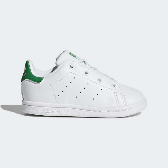 Kids White/Fairway Adidas Originals Stan Smith Shoes 266HSAMU