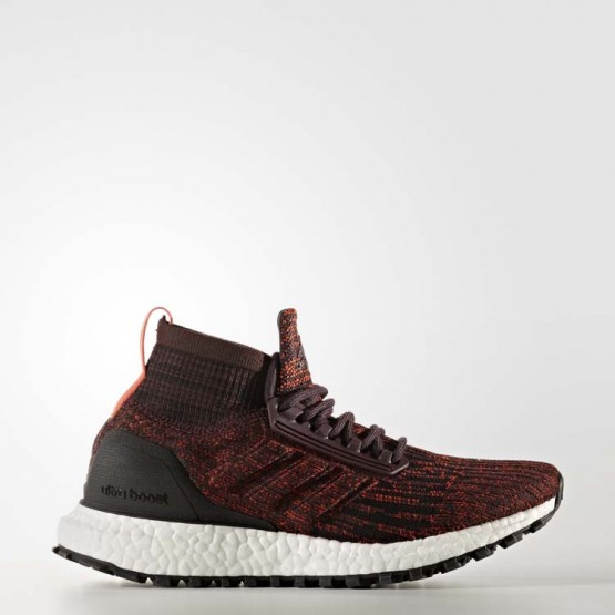 Kids Dark Burgundy/Energy Adidas Ultraboost All Terrain Running Shoes 267DVZXQ