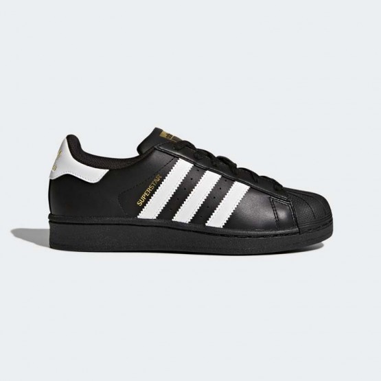 Kids Core Black/White/Black Adidas Originals Superstar Shoes 334DNGFK