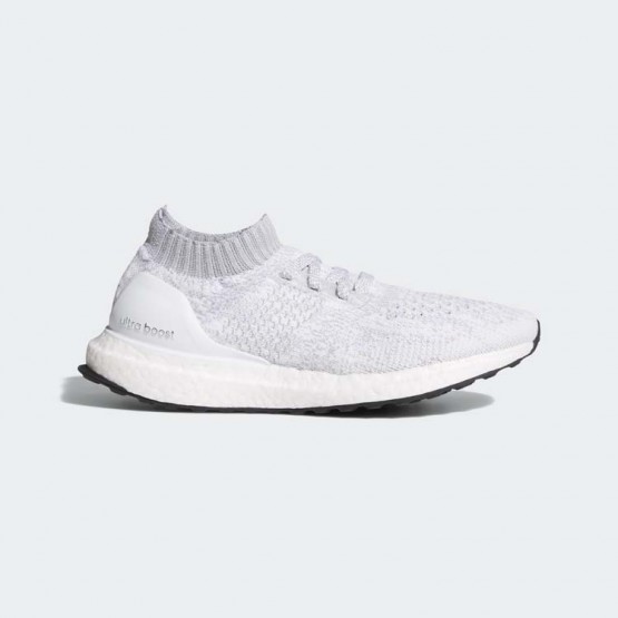 Kids White/Black Adidas Ultraboost Uncaged Running Shoes 408XLMRD