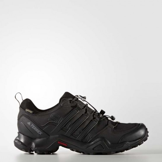 Mens Core Black/Grey Adidas Terrex Swift R Gtx Outdoor Shoes 452WVXNK