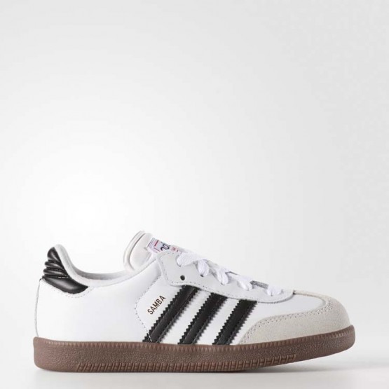 Kids White Ftw/Black/White Adidas Samba Classic Soccer Cleats 484UWQSO